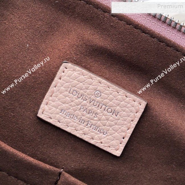 Louis Vuitton Haumea Mahina Perforated Leather Top Handle Bag M55030 Pink 2019 (KD-9112110)