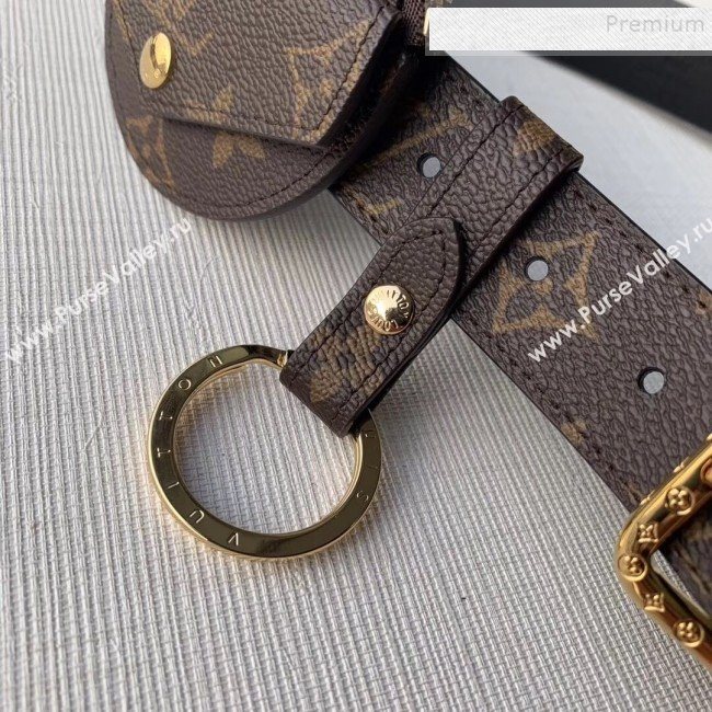 Louis Vuitton Daily Multi Pocket 30mm Belt Monogram Canvas M0236U 2019 (KD-9112114)