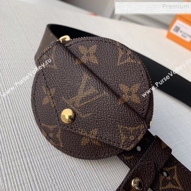 Louis Vuitton Daily Multi Pocket 30mm Belt Monogram Canvas M0236U 2019 (KD-9112114)