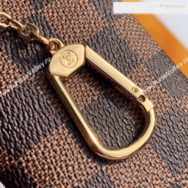Louis Vuitton Damier Ebene Canvas Key Holder and Coin Purse M60029   (KIKI-9111947)