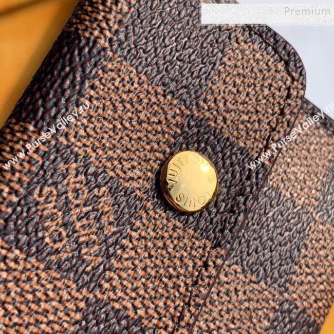 Louis Vuitton Damier Ebene Canvas Key Holder and Coin Purse M60029   (KIKI-9111947)