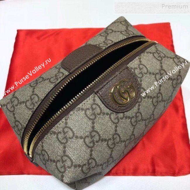Gucci Ophidia GG Cosmetic Case 548393 Coffee 2019 (DLH-9112280)