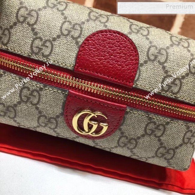 Gucci Ophidia GG Cosmetic Case 548393 Red 2019 (DLH-9112291)