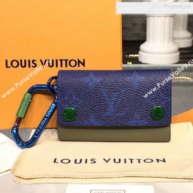Louis Vuitton 6 Key Holder M62630 Blue  (HONGY-9111938)