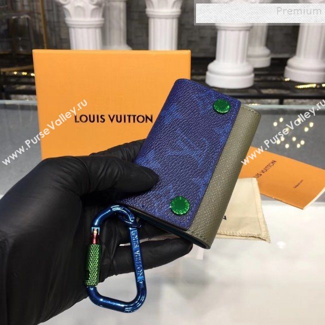 Louis Vuitton 6 Key Holder M62630 Blue  (HONGY-9111938)