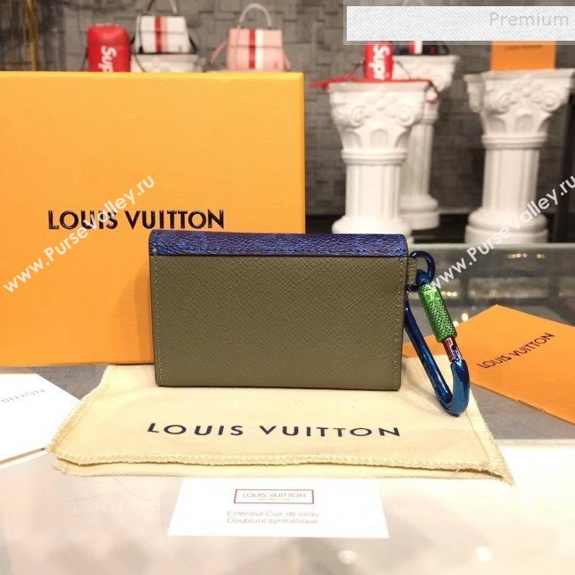 Louis Vuitton 6 Key Holder M62630 Blue  (HONGY-9111938)