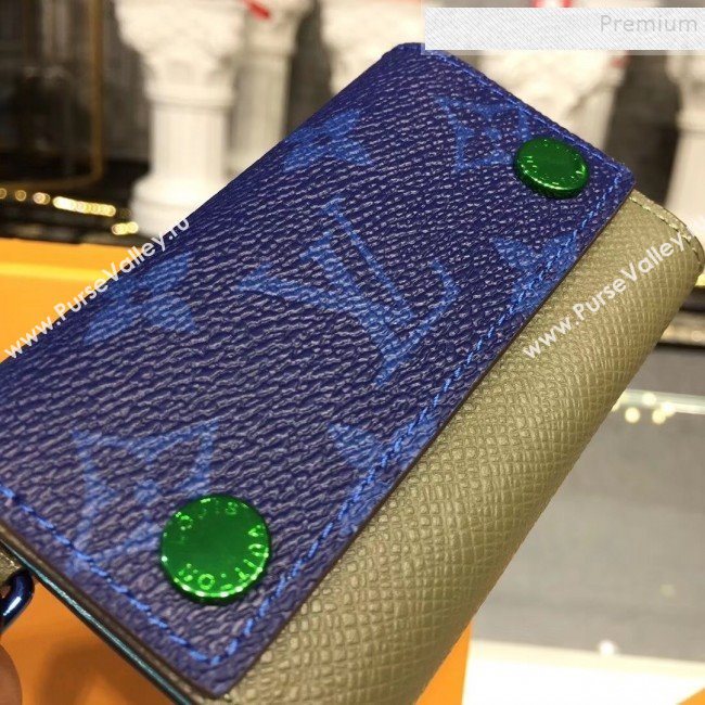 Louis Vuitton 6 Key Holder M62630 Blue  (HONGY-9111938)