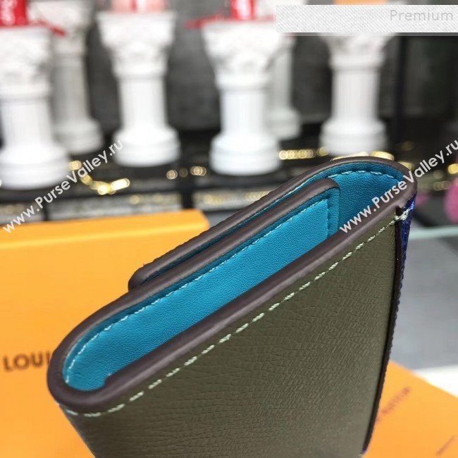 Louis Vuitton 6 Key Holder M62630 Blue  (HONGY-9111938)