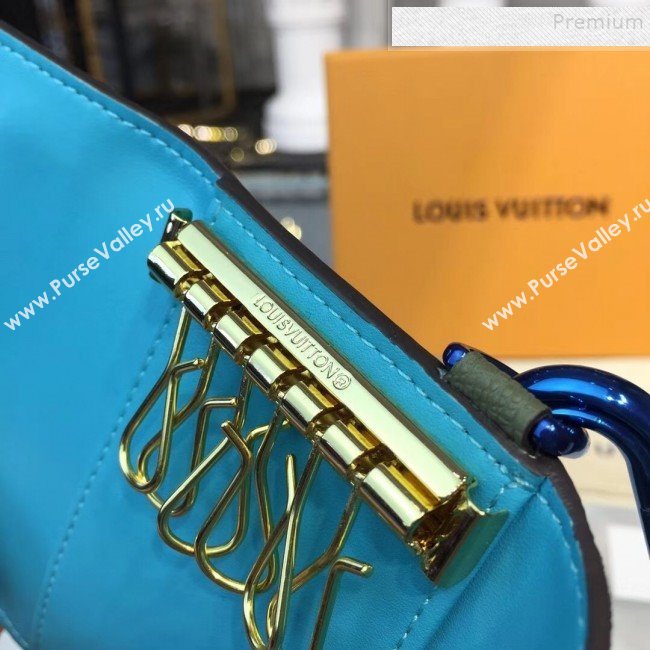 Louis Vuitton 6 Key Holder M62630 Blue  (HONGY-9111938)