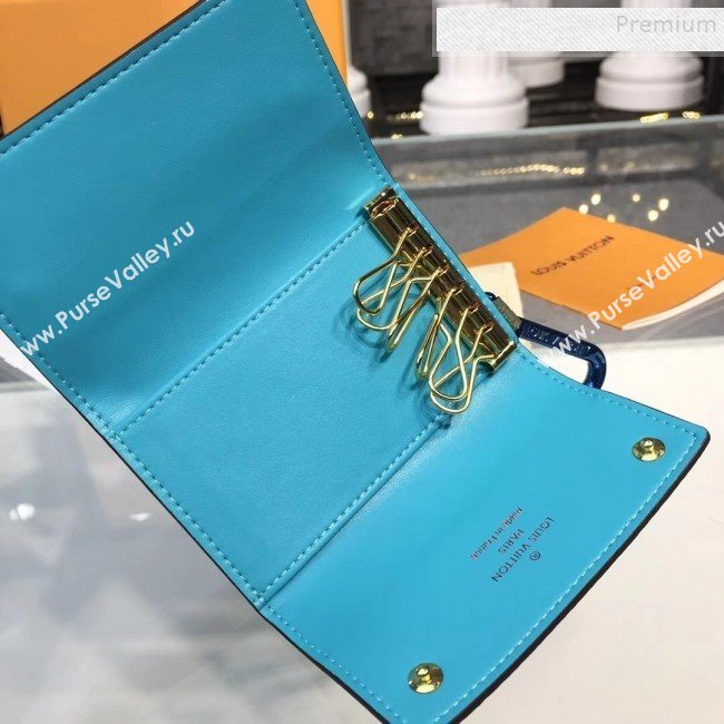 Louis Vuitton 6 Key Holder M62630 Blue  (HONGY-9111938)