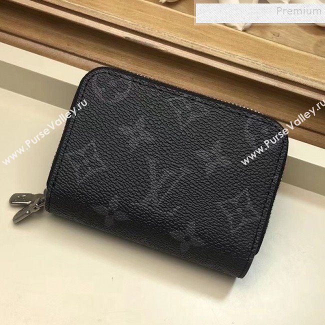 Louis Vuitton Monogram Eclipse Canvas Key Holder and Coin Purse M58106  (GAOS-9111941)