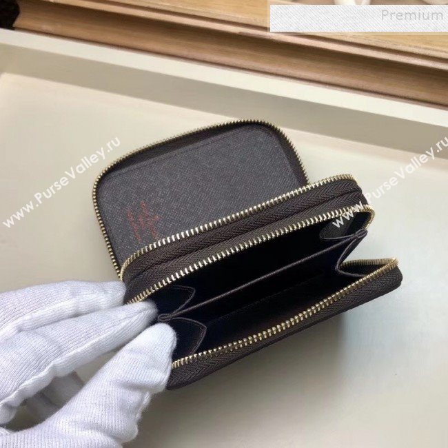 Louis Vuitton Damier Ebene Canvas Key Holder and Coin Purse N58106  (GAOS-9111940)