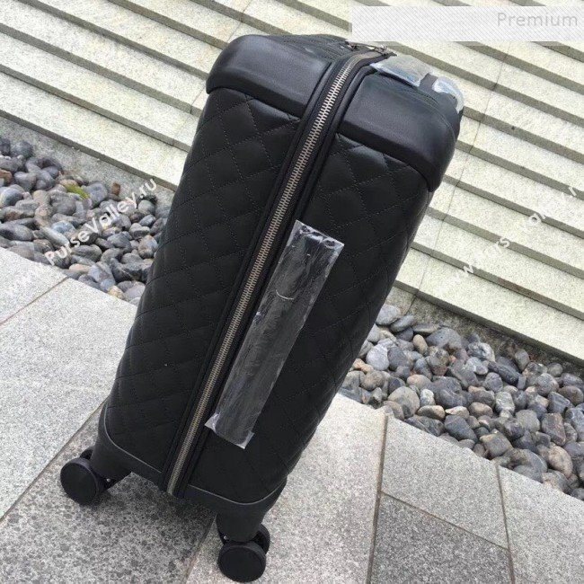 Chanel Quilted Calfskin Luggage 20 Inch with Silver Hardware 2019 (YS-9112715)