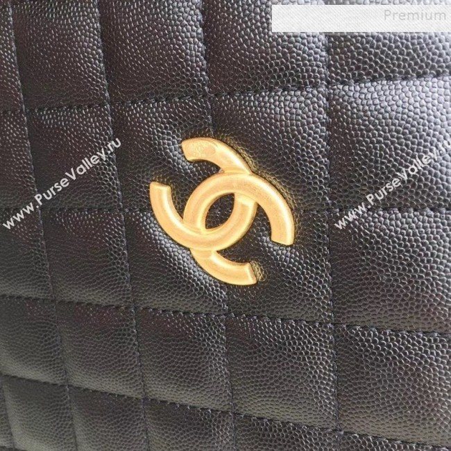 Chanel Quilted Calfskin Luggage 20 Inch with Gold Hardware 2019 (YS-9112716)