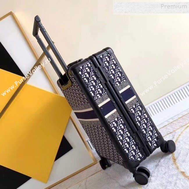 Dior Saddle Oblique Canvas Luggage 20 Inch 2019 (YS-9112718)