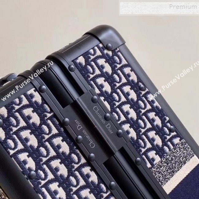 Dior Saddle Oblique Canvas Luggage 20 Inch 2019 (YS-9112718)