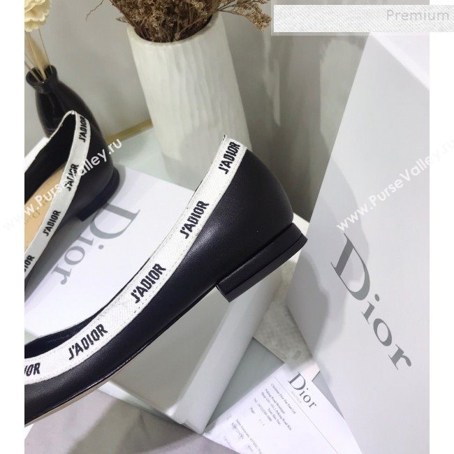 Dior JAdior Flat Pump in Lambskin and Embroidered Ribbon 2019 (JINC-9112731)