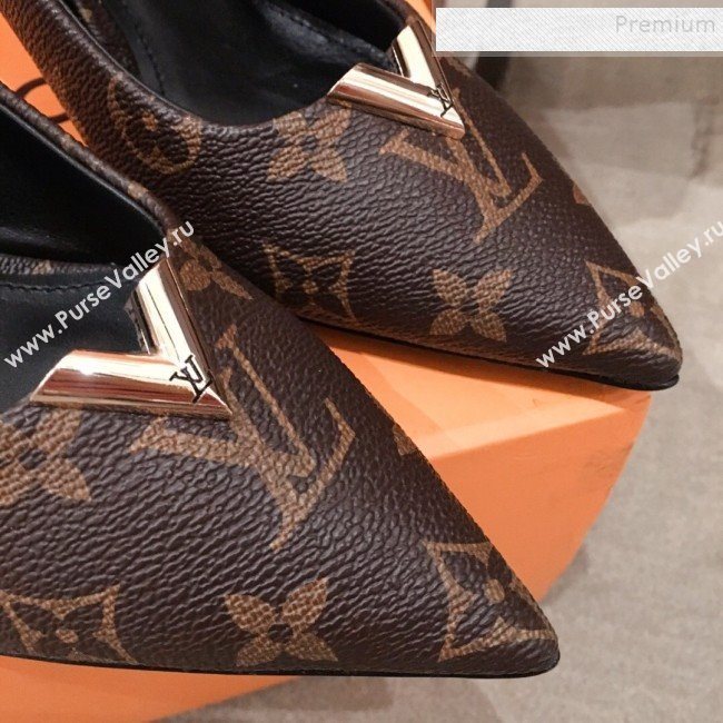 Louis Vuitton Heartbreaker Monogram Canvas V Metal Pump 2019 (KL-9112808)