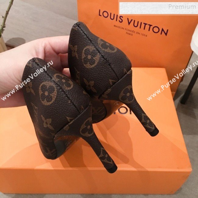 Louis Vuitton Heartbreaker Monogram Canvas V Metal Pump 2019 (KL-9112808)