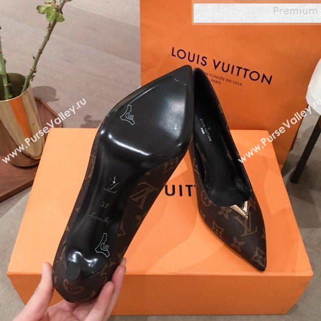 Louis Vuitton Heartbreaker Monogram Canvas V Metal Pump 2019 (KL-9112808)