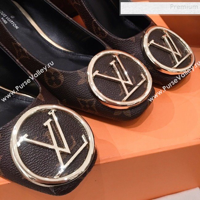 Louis Vuitton Madeleine Monogram Canvas LV Circle Pump 2019 (KL-9112812)