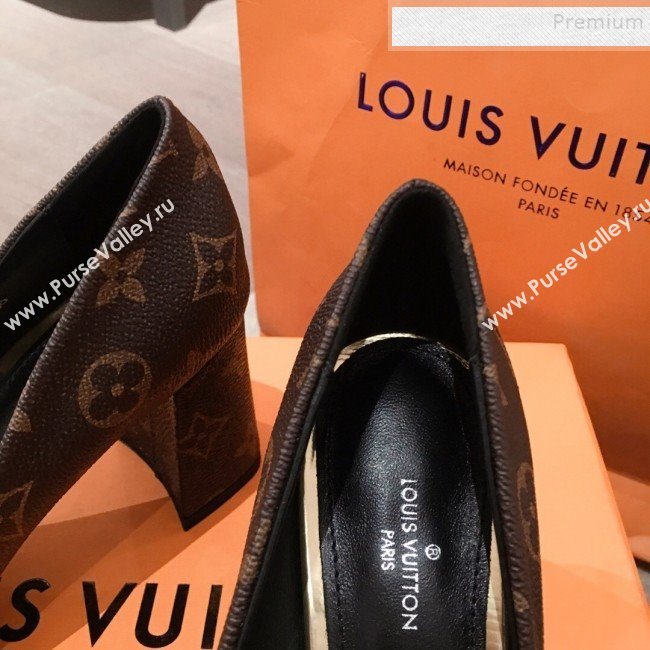 Louis Vuitton Madeleine Monogram Canvas LV Circle Pump 2019 (KL-9112812)