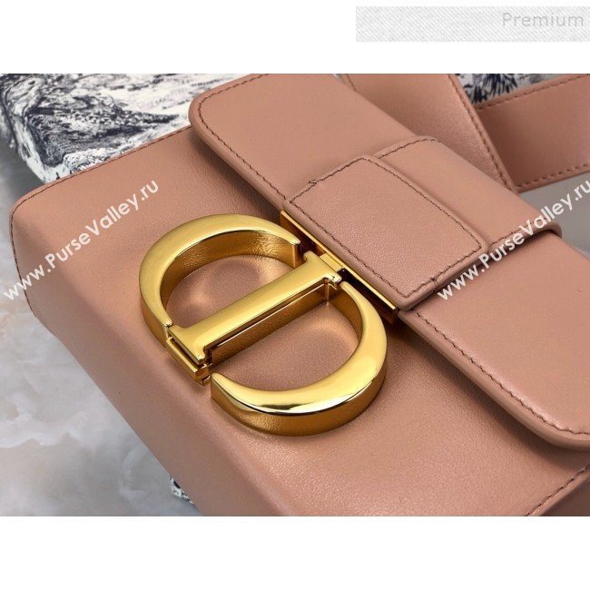 Dior 30 Montaigne CD Leather Mini Box Shoulder Bag Pink 2019 (BINF-9112640)