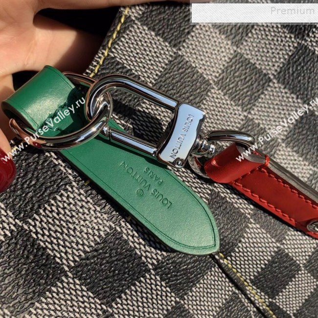 Louis Vuitton NéoNoé MM Damier Canvas Bucket Bag N40229 Black/White 2019 (KD-9112918)