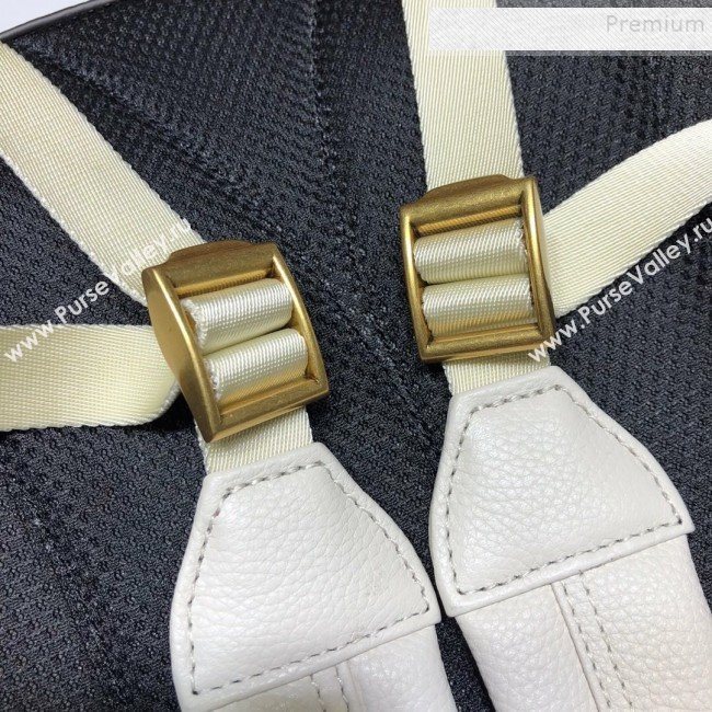 Gucci Logo Print Leather Backpack 547834 White 2019 (DLH-9112923)
