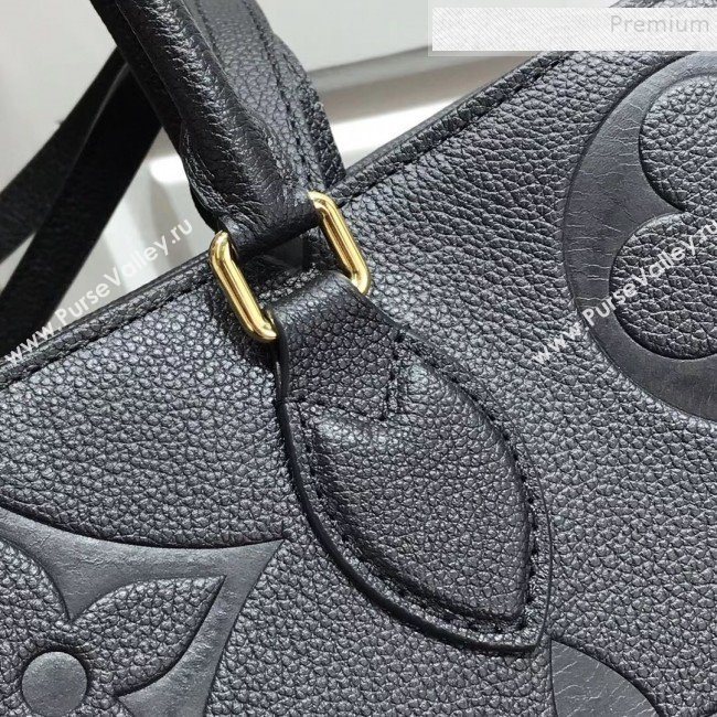 Louis Vuitton Onthego Monogram Empreinte Tote Bag M44576 Black 2019 (AHT-9092934)