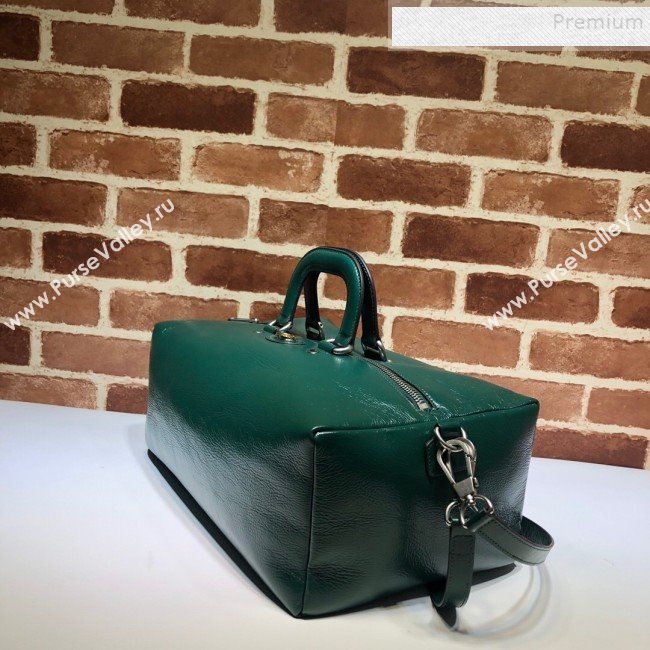 Gucci Soft Leather Backpack with Top Handle 587866 Green 2019 (DLH-9093003)