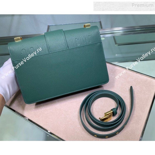 Dior 30 Montaigne CD Flap Bag in Palm-Grained Leather Green 2019 (XYD-9093013)