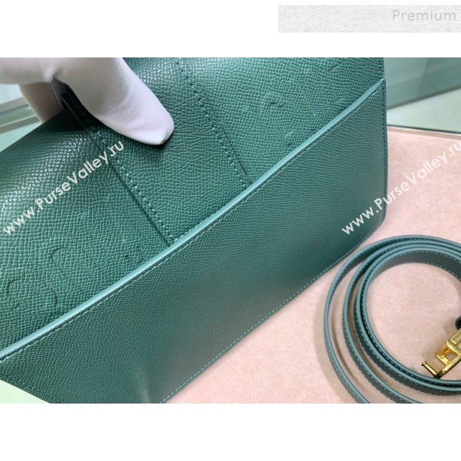 Dior 30 Montaigne CD Flap Bag in Palm-Grained Leather Green 2019 (XYD-9093013)