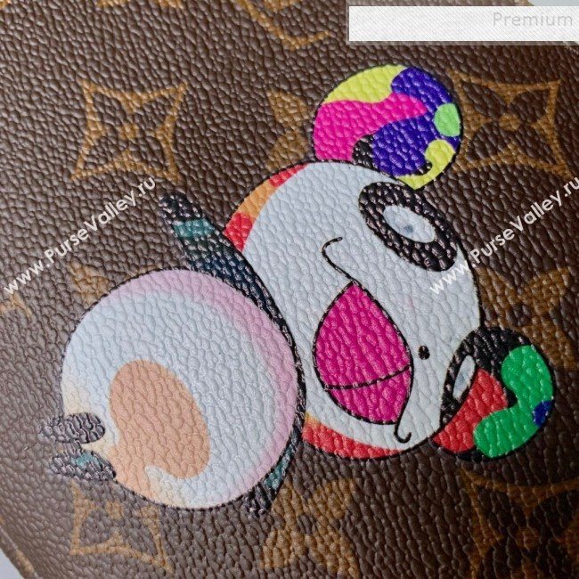 Louis Vuitton Monogram Canvas Mini Pochette Accessoires Pouch M51960 Panda Print 2019 (KD-9100736)