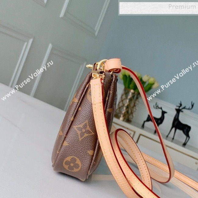 Louis Vuitton Monogram Canvas Mini Pochette Accessoires Pouch M51960 Panda Print 2019 (KD-9100736)