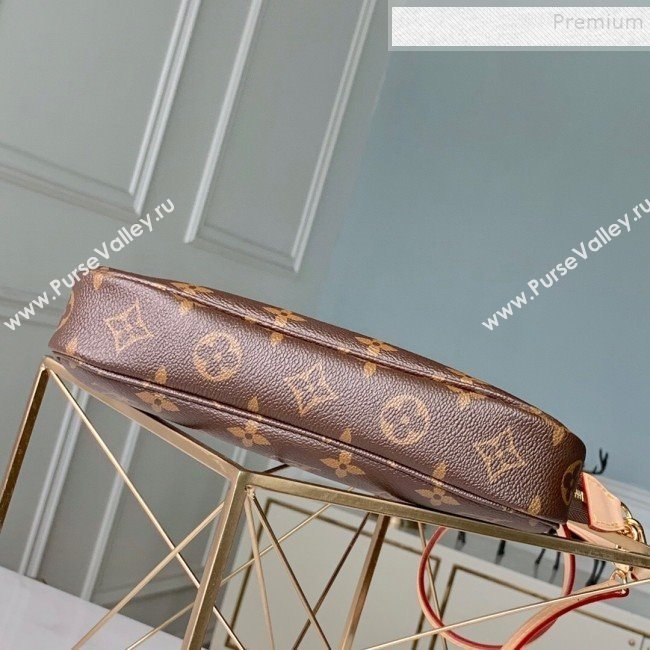 Louis Vuitton Monogram Canvas Mini Pochette Accessoires Pouch M51960 Logo Print 2019 (KD-9100737)