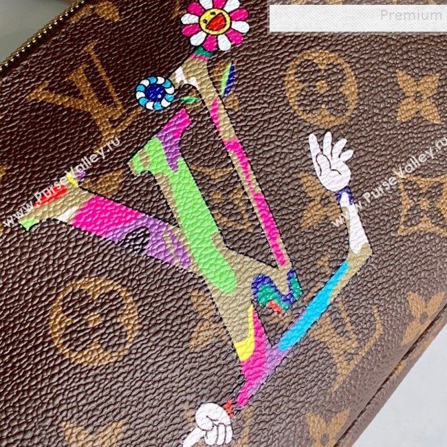 Louis Vuitton Monogram Canvas Mini Pochette Accessoires Pouch M51960 Logo Print 2019 (KD-9100737)