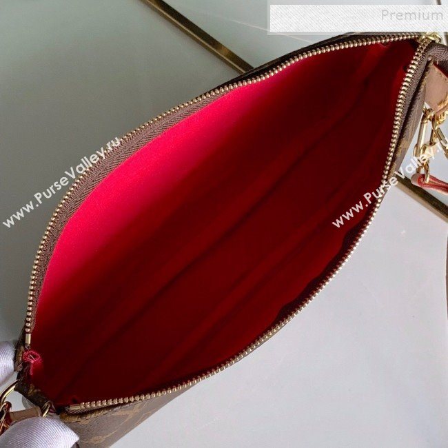 Louis Vuitton Monogram Canvas Mini Pochette Accessoires Pouch M51960 Logo Print 2019 (KD-9100737)