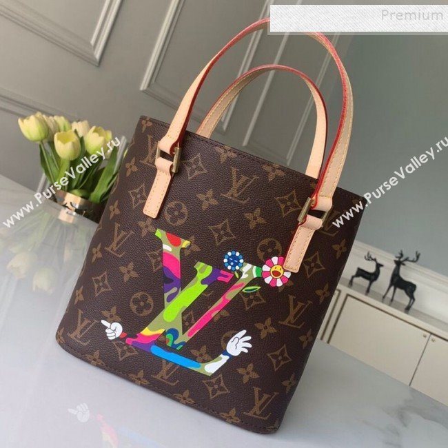 Louis Vuitton Monogram Canvas Bucket Bag M51172 Logo Print 2019 (KD-9100738)