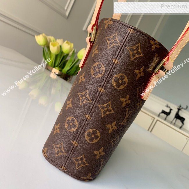 Louis Vuitton Monogram Canvas Bucket Bag M51172 Logo Print 2019 (KD-9100738)