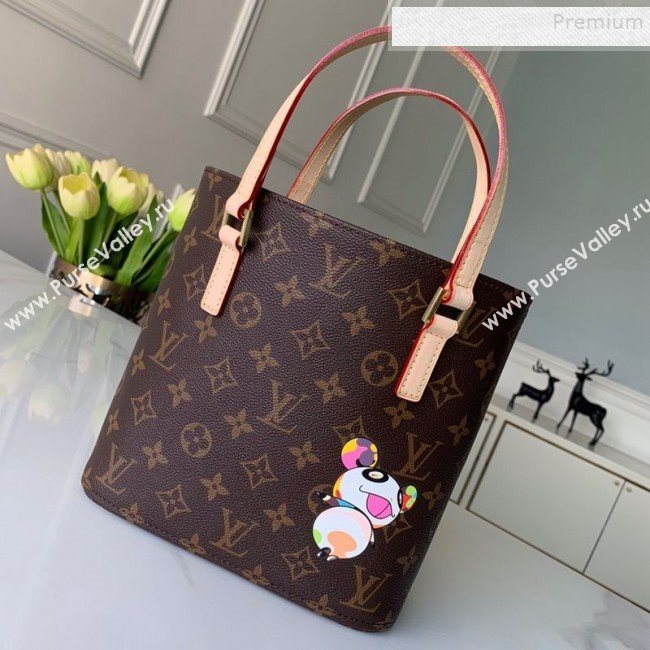 Louis Vuitton Monogram Canvas Bucket Bag M51172 Panda Print 2019 (KD-9100739)