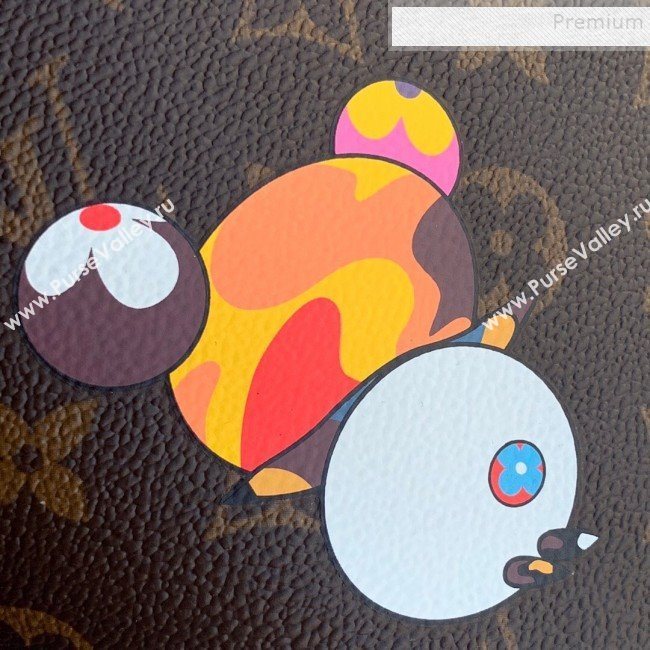 Louis Vuitton Monogram Canvas Bucket Bag M51172 Panda Print 2019 (KD-9100739)
