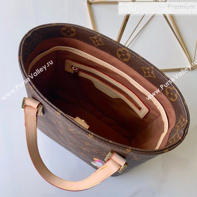 Louis Vuitton Monogram Canvas Bucket Bag M51172 Panda Print 2019 (KD-9100739)