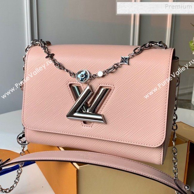 Louis Vuitton Epi Leather Flower Twist MM M55411 Pink 2019 (KD-9100757)