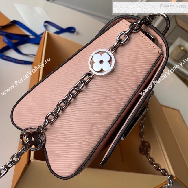 Louis Vuitton Epi Leather Flower Twist MM M55411 Pink 2019 (KD-9100757)