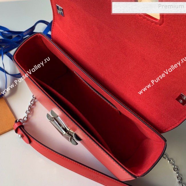 Louis Vuitton Epi Leather Flower Twist MM M55411 Red 2019 (KD-9100755)