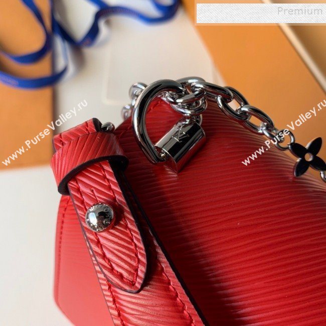 Louis Vuitton Epi Leather Flower Twist MM M55411 Red 2019 (KD-9100755)