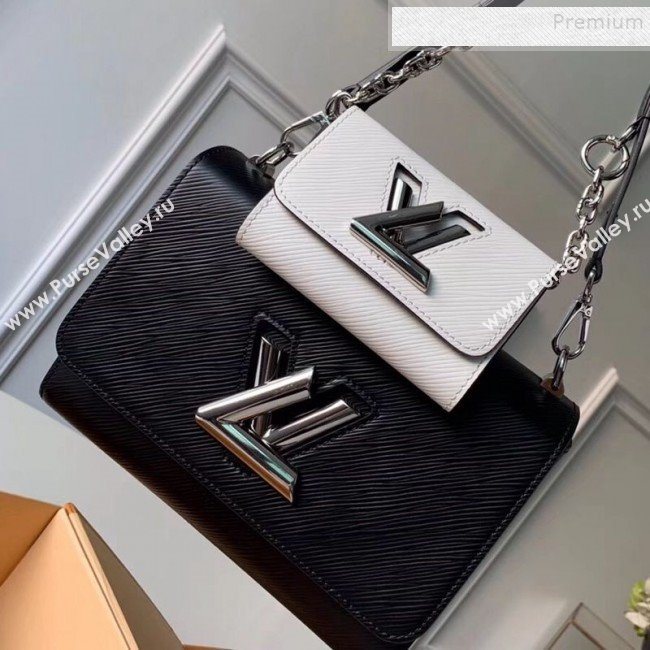 Louis Vuitton Epi Leather Twist Bag Set M50282 Black/White 2019 (KIKI-9100758)