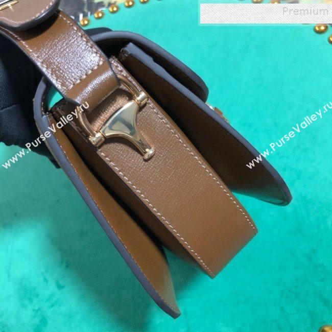 Gucci GG Canvas 1955 Horsebit Mini Shoulder Bag 602205 Brown 2019 (BLWX-9100807)