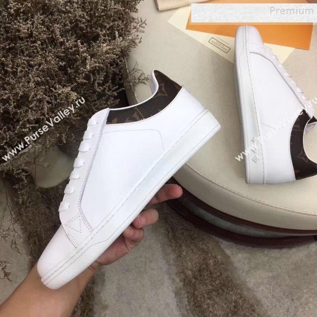 Louis Vuitton Luxembourg Monogram Canvas and Leather Sneakers 2019 (For Women and Men) (MD-9101115)